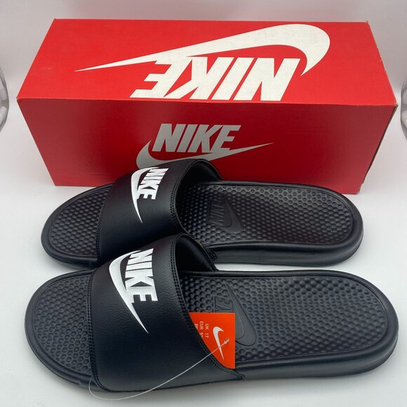 NIKE BENASSI JDI  MEN\'S BLACK/WHITE main image 5